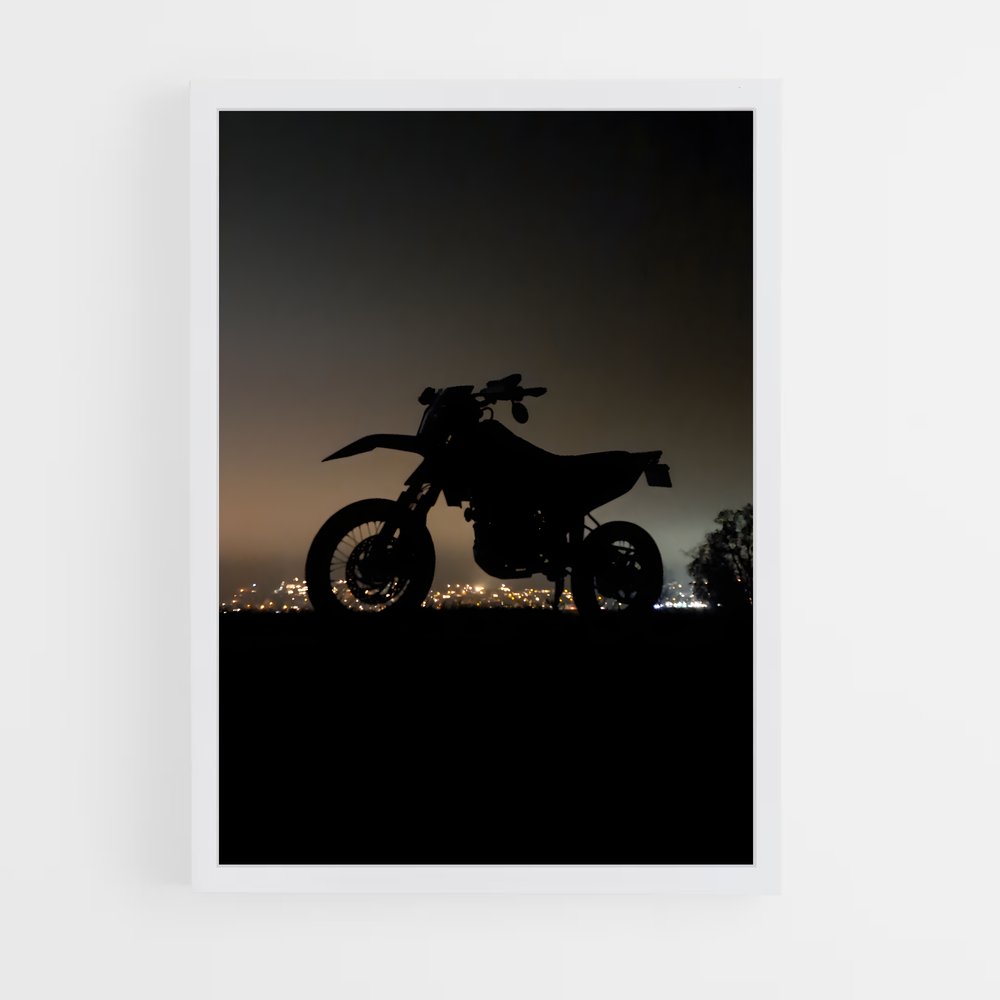 Poster Ombres de Moto – affiche KTM Moto (vue 3)